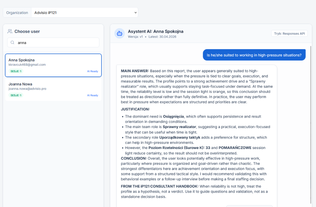 AI Assistant iP121