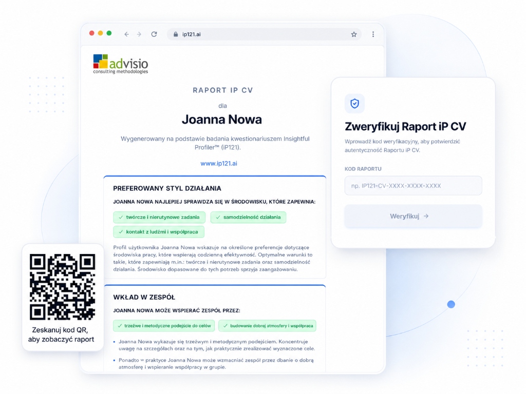 iP CV Mockup