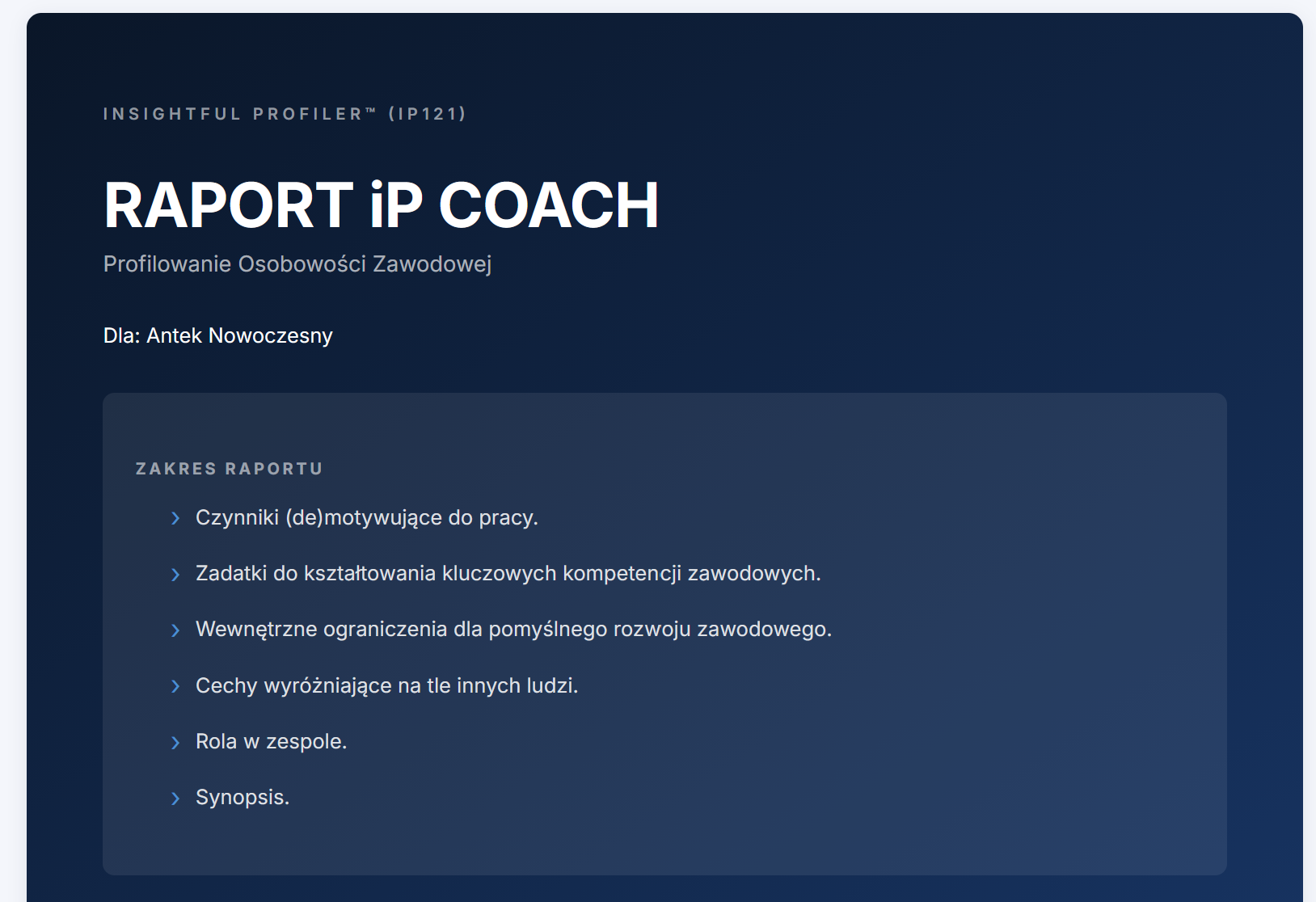 Okładka iP Coach